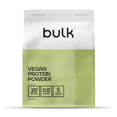 Image de Bulk Protéines Véganes en Poudre – Shake végétal haute performance enrichi en enzymes digestives