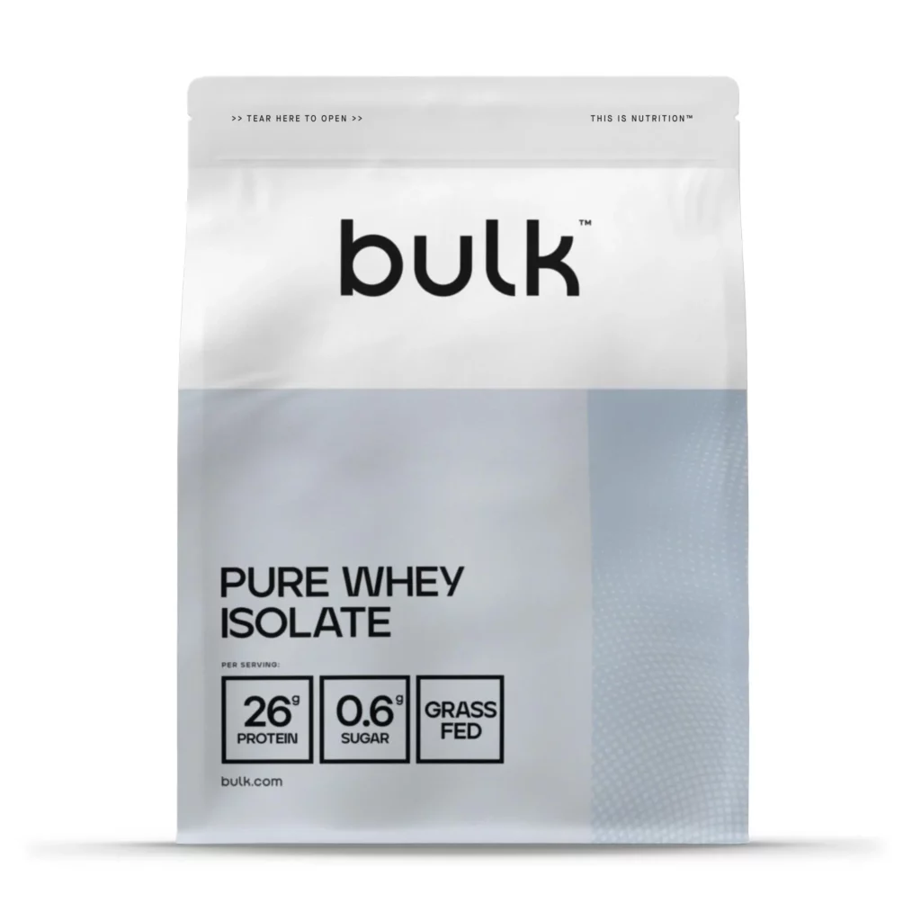 Image de Pure Whey Isolate Bulk – 26 g de protéines sans les calories inutiles