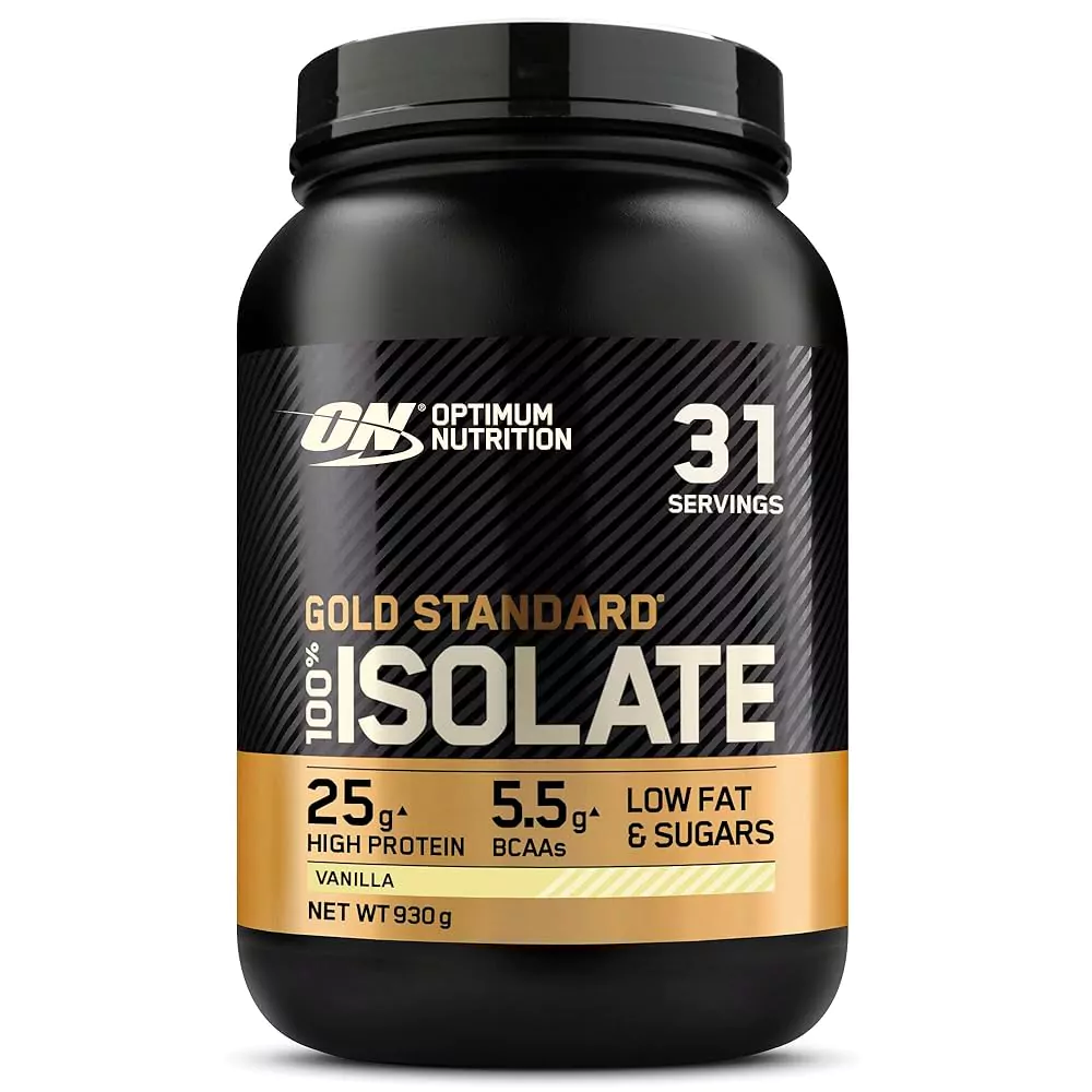 Image de Optimum Nutrition Gold Standard 100% Isolate – Whey de qualité premium pour la récupération