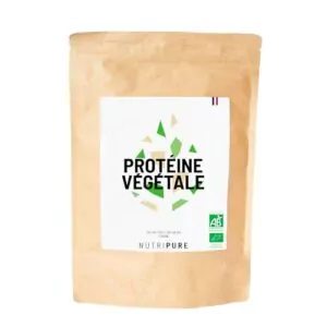Nutripure Protéine Végétale Bio – Alternative clean à la whey pour sportifs exigeants