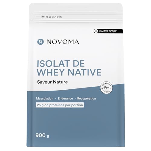 Image de Novoma Whey Native Isolate – Protéine française certifiée Sport Protect