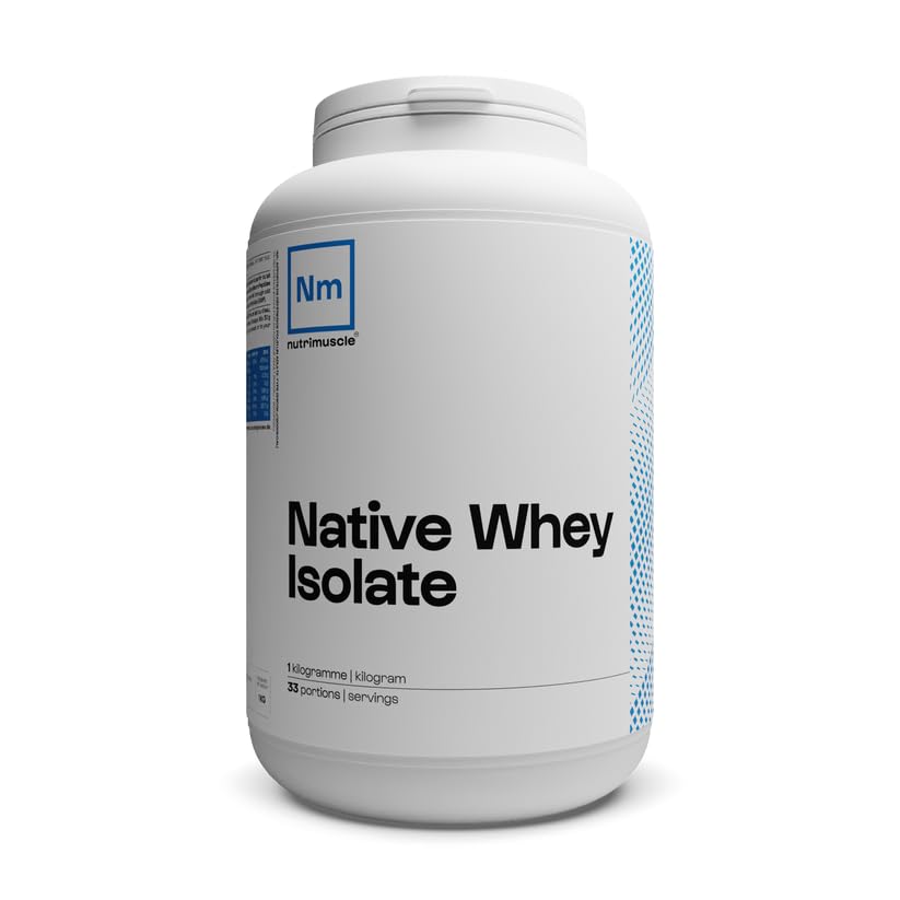 Image de Nutrimuscle Native Whey Isolate – Protéine de lactosérum native ultra pure