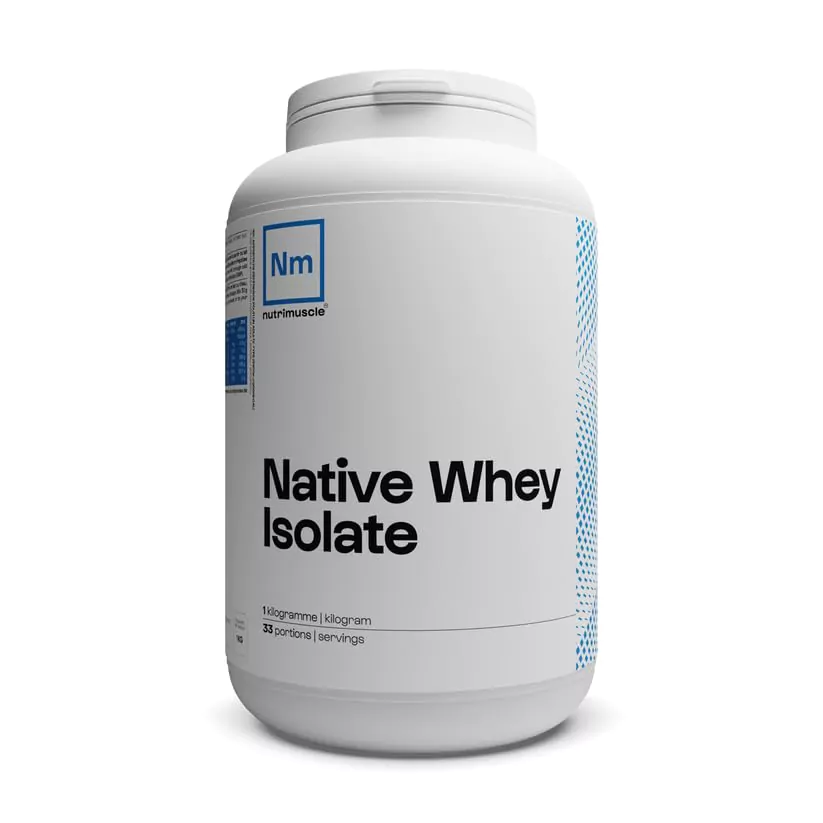 Image de Nutrimuscle Native Whey Isolate – Protéine de lactosérum native ultra pure
